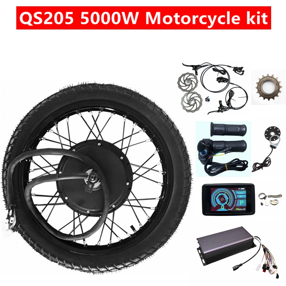 5000W Hub Motor Kit 72V - Kit Roda Belakang Sepeda Motor NBpower