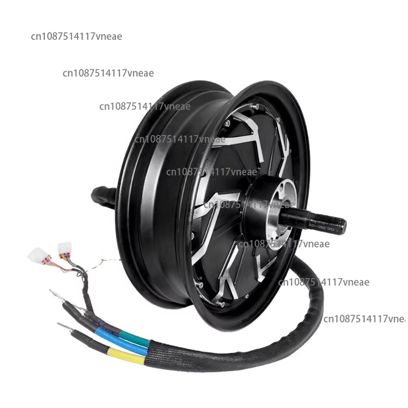 12000W Electric Motorcycle Hub Motor - Motor 12000W 12x3.5 inci QS260 70H