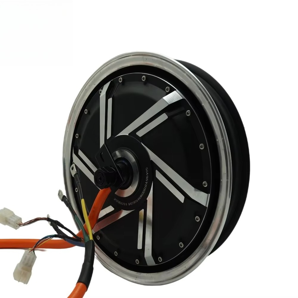 Motor Sepeda Listrik 13X3.5 In - 72V 8000W Brushless Hub Motor ulasan dan harga