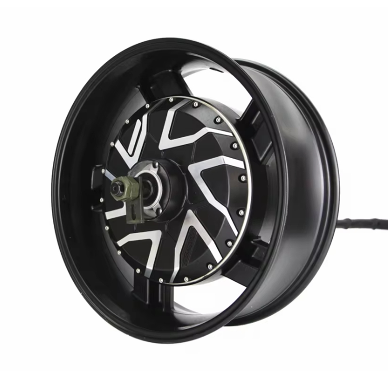 Motor QS 12000W 17X6.0 Inci V4 - 12000W Electric Motorcycle Hub Motor ulasan dan harga