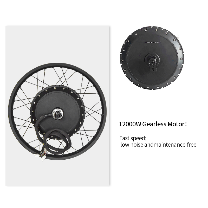 Kit Konversi Sepeda Motor List - 12000W Electric Motorcycle Hub Motor ulasan dan harga